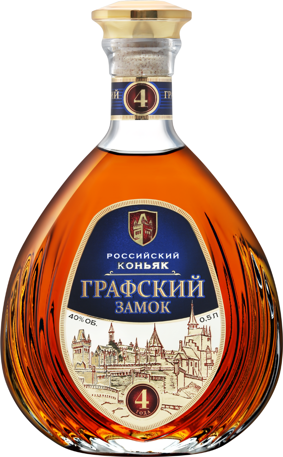 Графский Замок 4 Года 0.5&nbsp;л