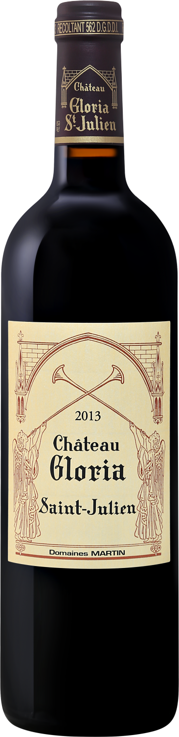 Вино Chateau Gloria Saint-Julien AOC Шато Глория Сен-Жюльен АOC 2013 0.75 л