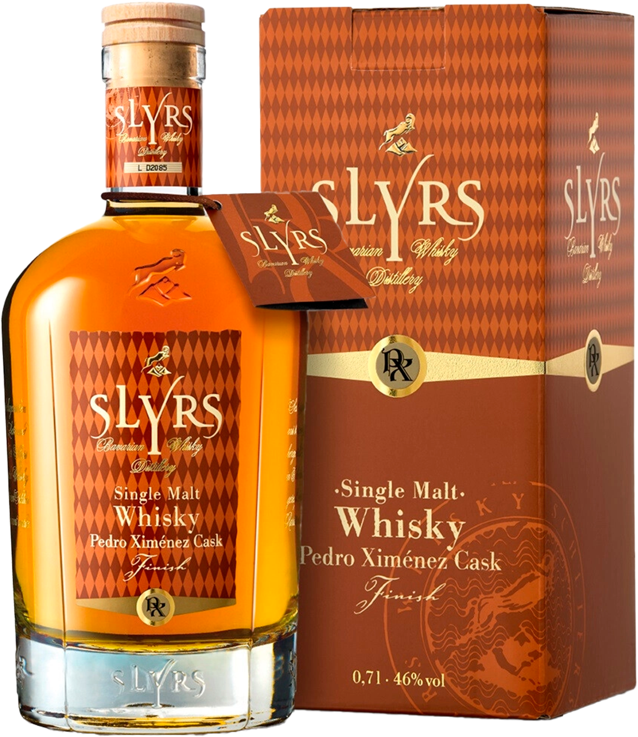 Шлирс Педро Хименес Каск Финиш Сингл Молт солодовый виски в подарочной упаковке 0.7 л