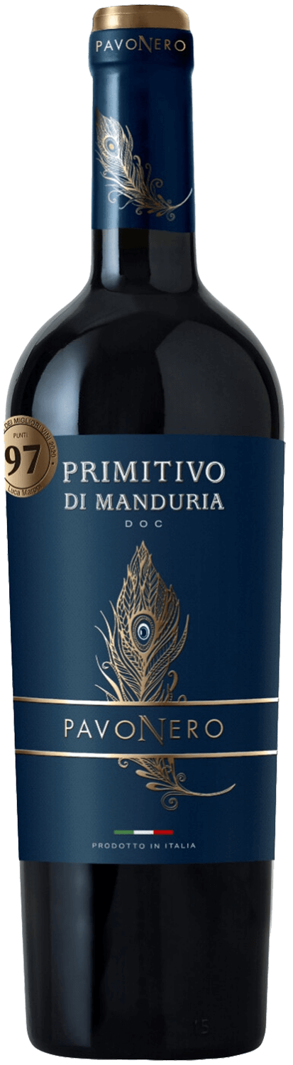 Паво Неро Примитиво ди Мандурия DOC Агрикольтори дель Кьянти Джеографико 0.75 л