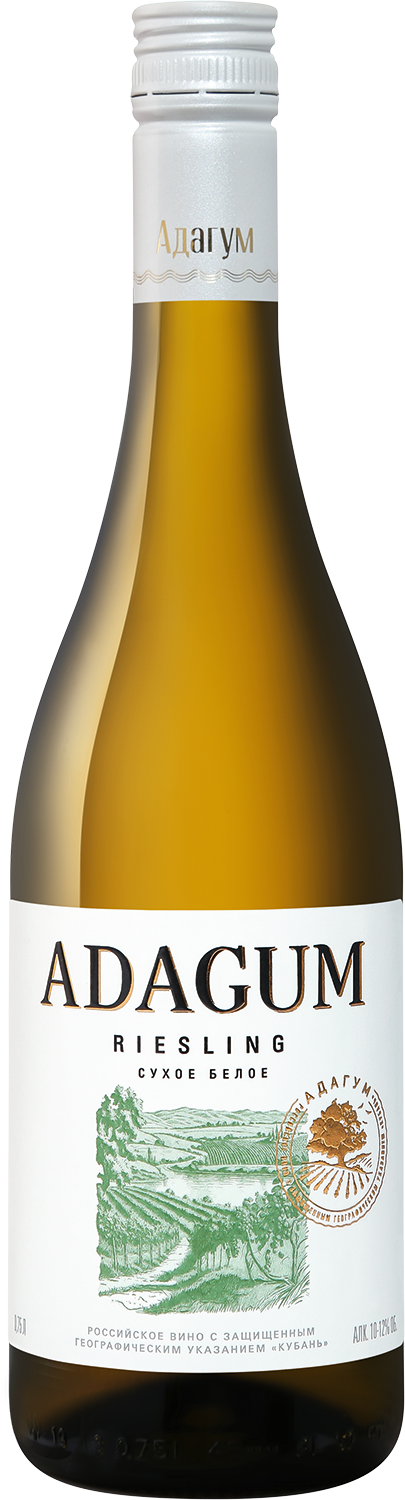 Вино Adagum Riesling Kuban, 0.75 л