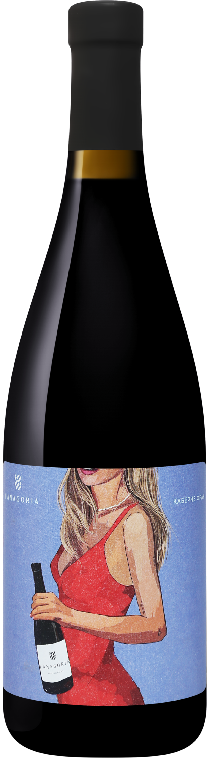 Винодел & Сомелье. Каберне Фран Сенной ЗНМП Фанагория 2021 0.75 л