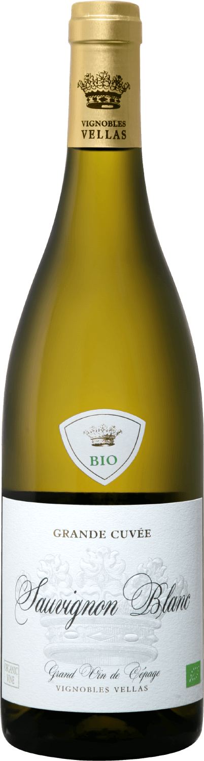 Виньобль Веллас Гранд Кюве БИО Совиньон Блан 0.75 л