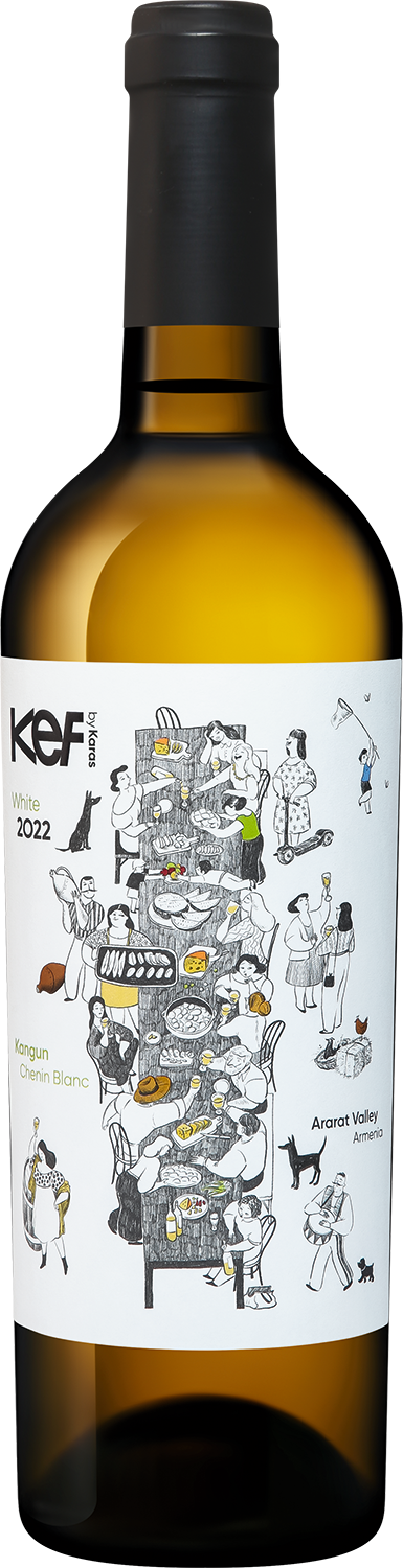 Кеф Бай Карас Кангун Шенен Блан Араратская Долина Тиеррас Де Армения 2023 0.75 л