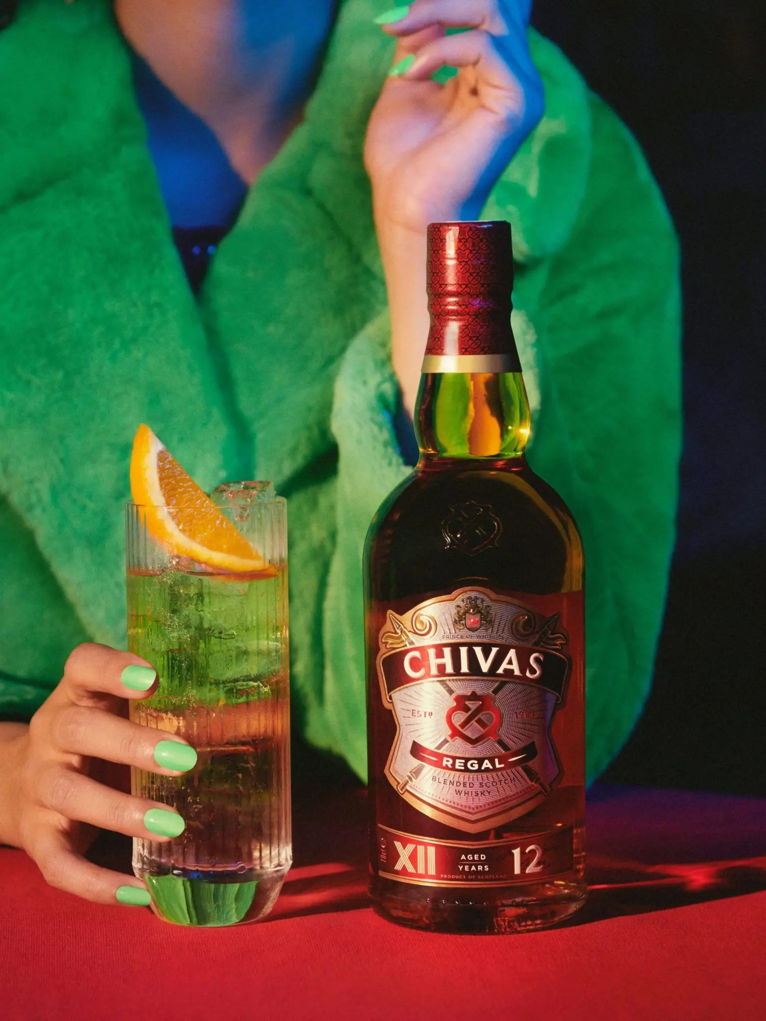 Чивас Ригал Блендед 12 лет купажированный виски 0.5 л