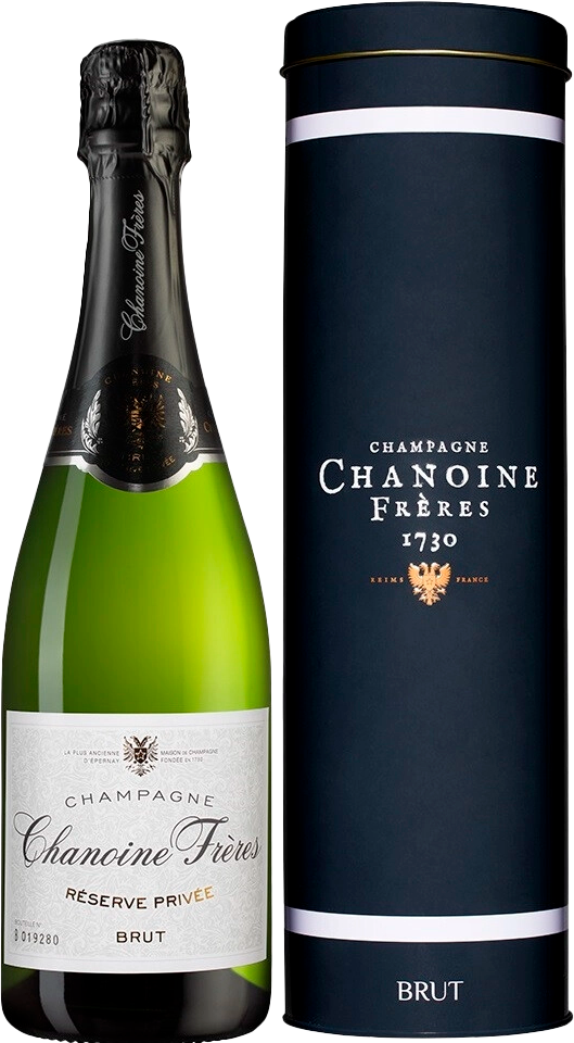 Резерв Приве Брют Шампань АОС Шануан Фрер в подарочной упаковке 0.75 л