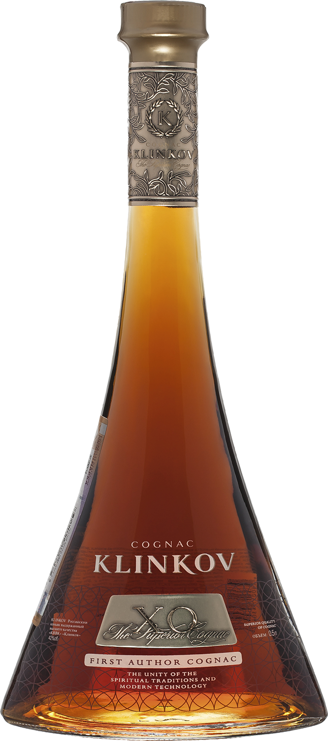 Коньяк выдержанный высшего качества КВВК Клинков 0,5л 0.5 л