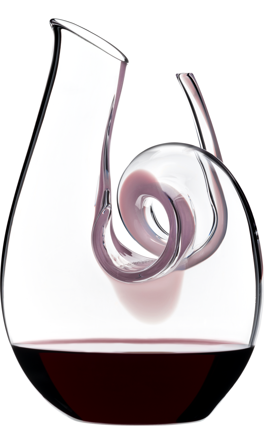 Стекло Riedel Curly Decanter Pink Mini, 2011/14 Ридель Карли Декантер Розовый Мини, 2011/14