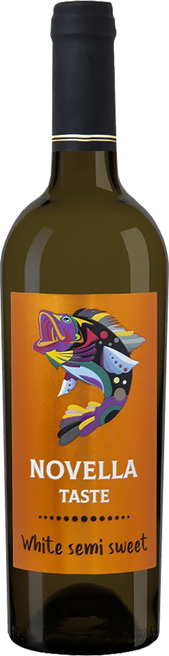 Новелла Тэйст белое полусладкое 0.75 л