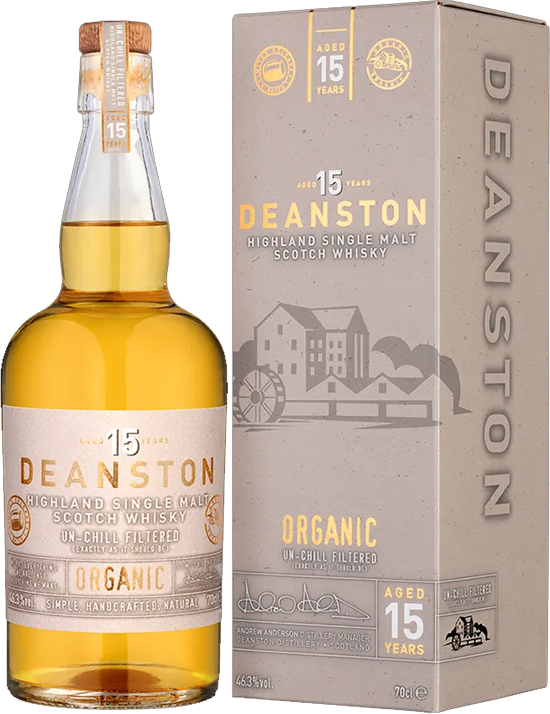 Динстон 15 лет Солодовый Виски в подарочной упаковке 0.7 л