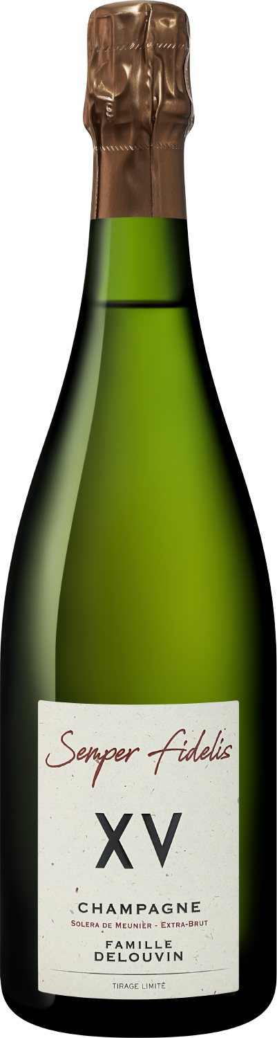 Семпер Фиделис XV Солера де Менье Экстра Брют Шампань AOC Фамиль Делувен - 0.75 л