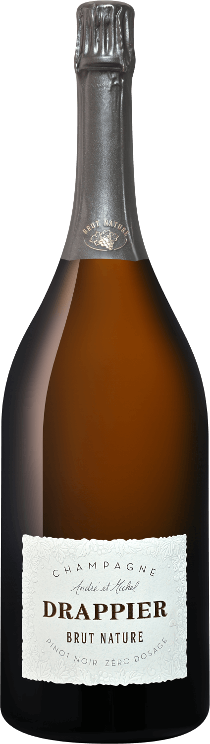 Игристое вино и шампанское Drappier Brut Nature Zero Dosage Champagne AOP Драпье Брют Натюр Зеро Дозаж Шампань AOP - 1.5 л