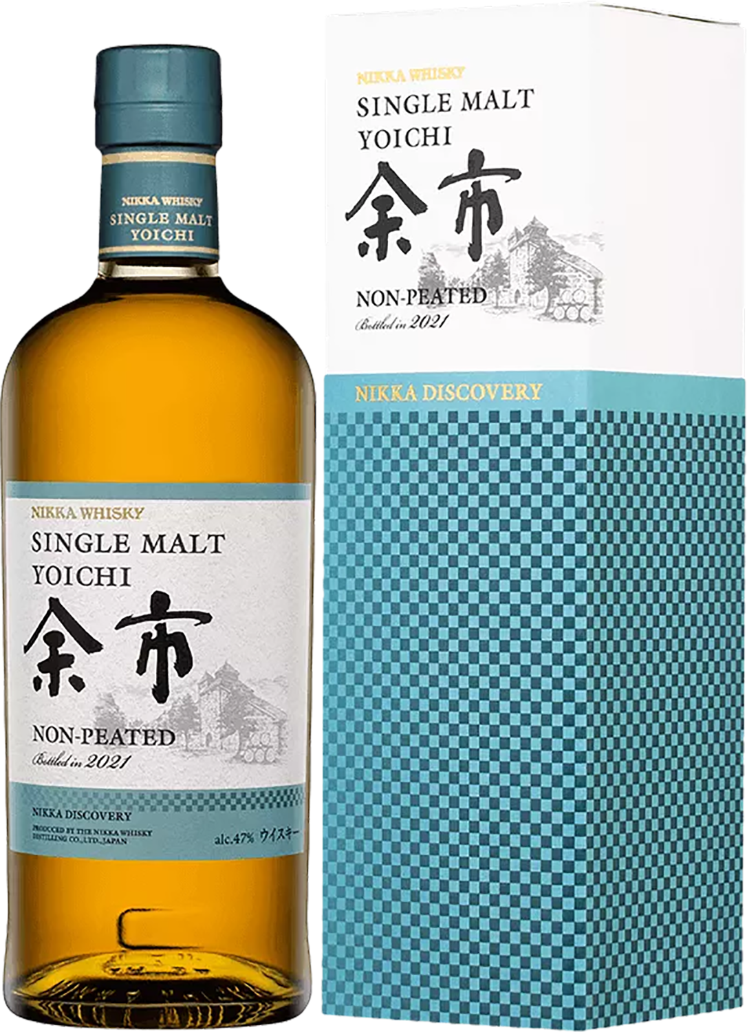Никка Йоити Сингл Молт Нон-Питед солодовый виски в подарочной упаковке 0.7 л