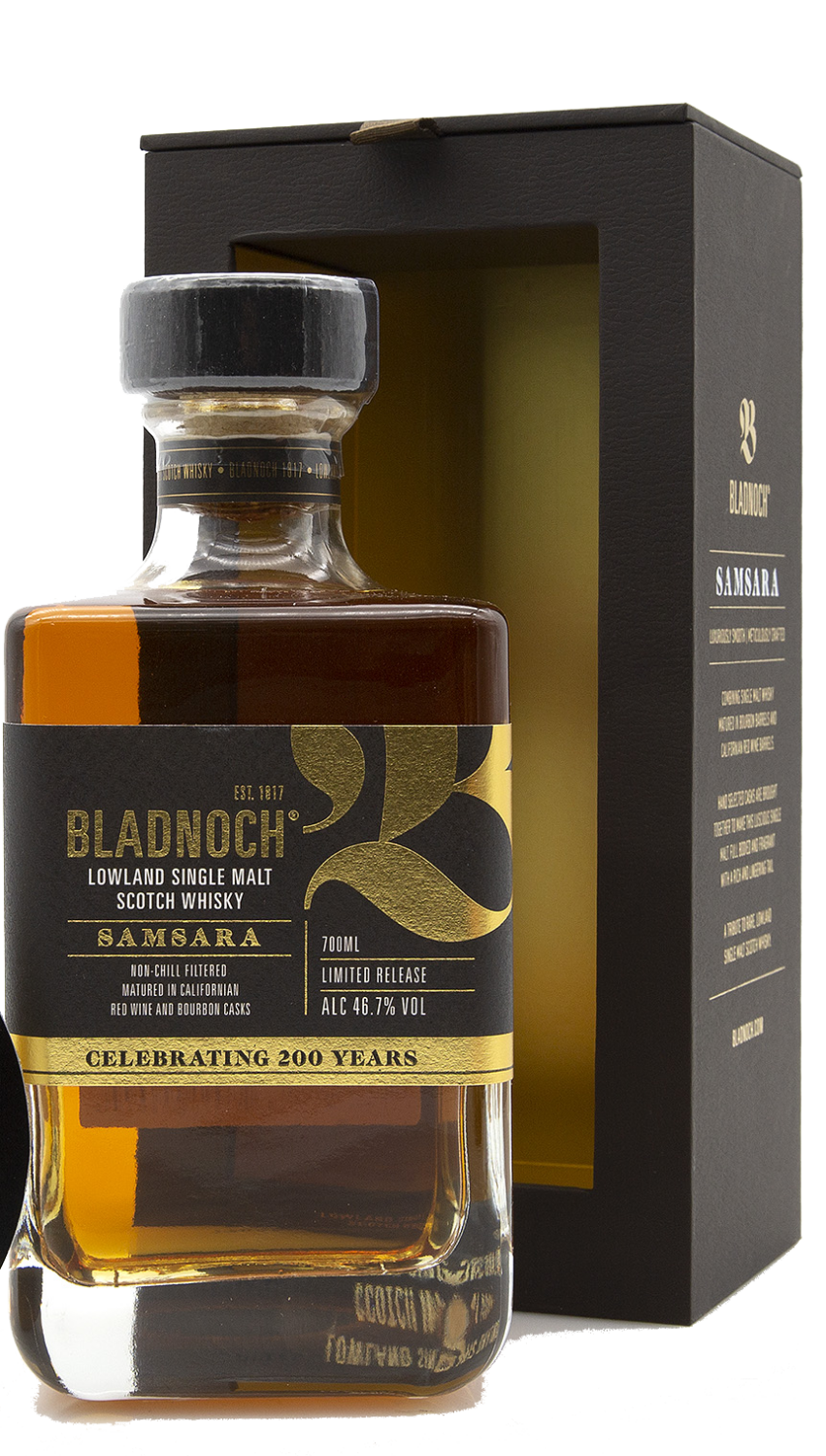 Блэднок Самсара Солодовый Виски в подарочной упаковке 0.7 л