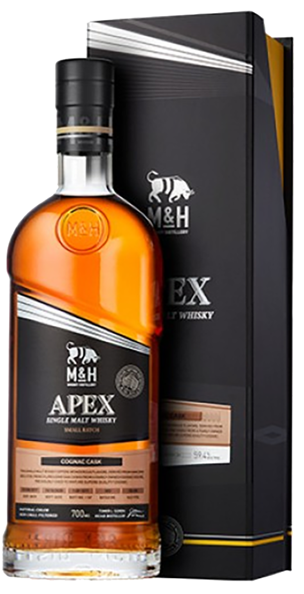 Эм энд Эйч Апекс Питед Шерри Каск Солодовый Виски в подарочной упаковке 0.7 л