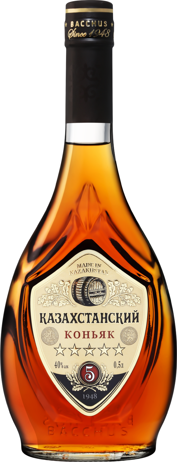 Казахстанский Коньяк 5 лет 0.5&nbsp;л