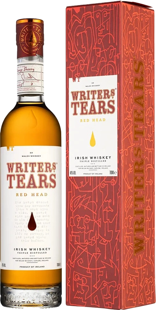 Райтерз Тирз Ред Хэд Сингл Молт солодовый виски в подарочной упаковке 0.7 л