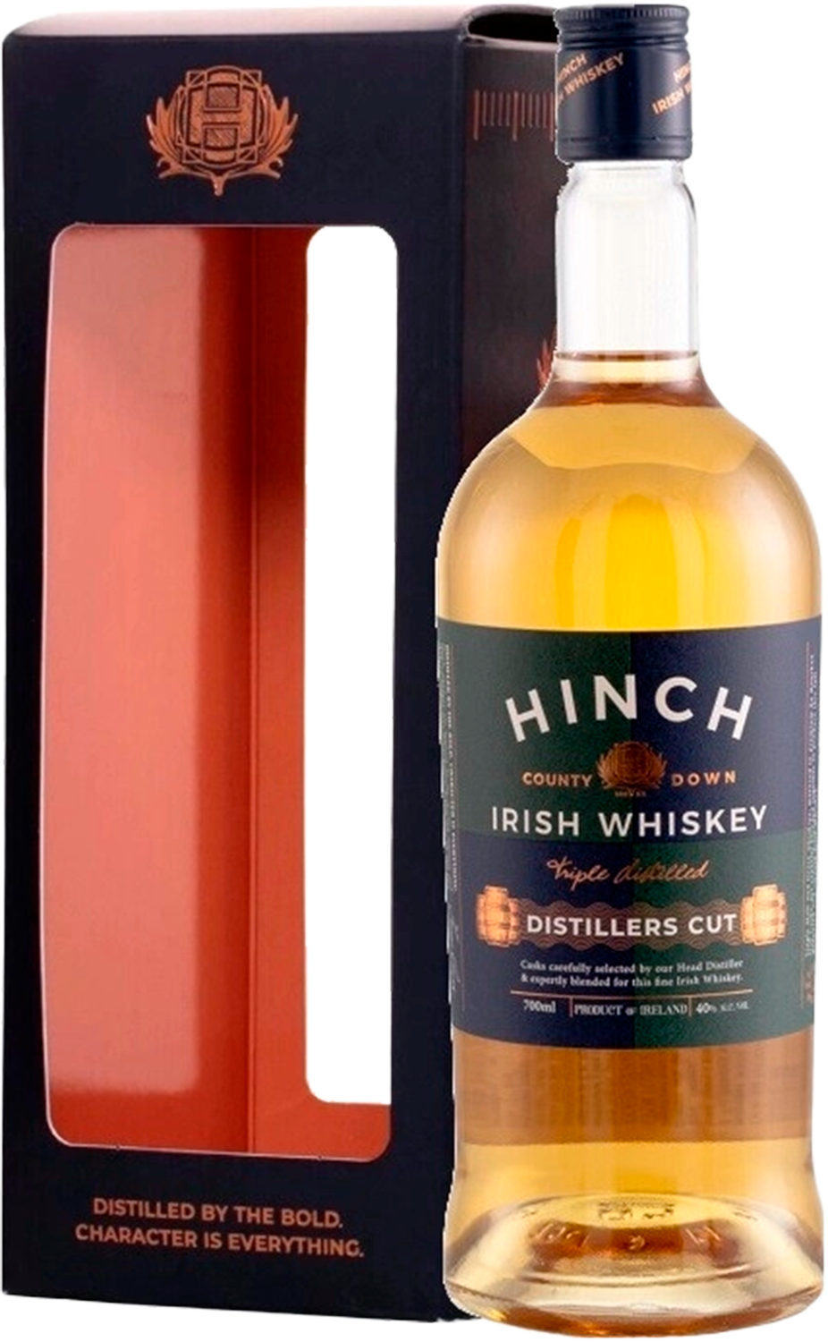 Хинч Дистиллерс Кат купажированный виски в подарочной упаковке 0.7 л
