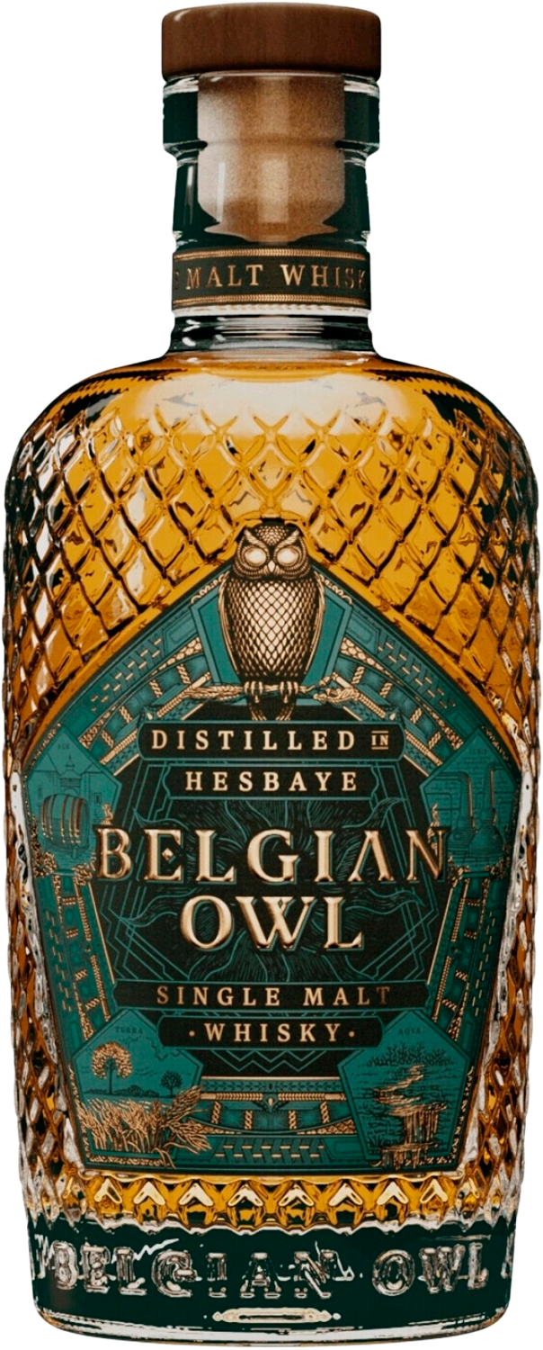 Бельджиан Оул Сингл Молт солодовый виски 0.5 л
