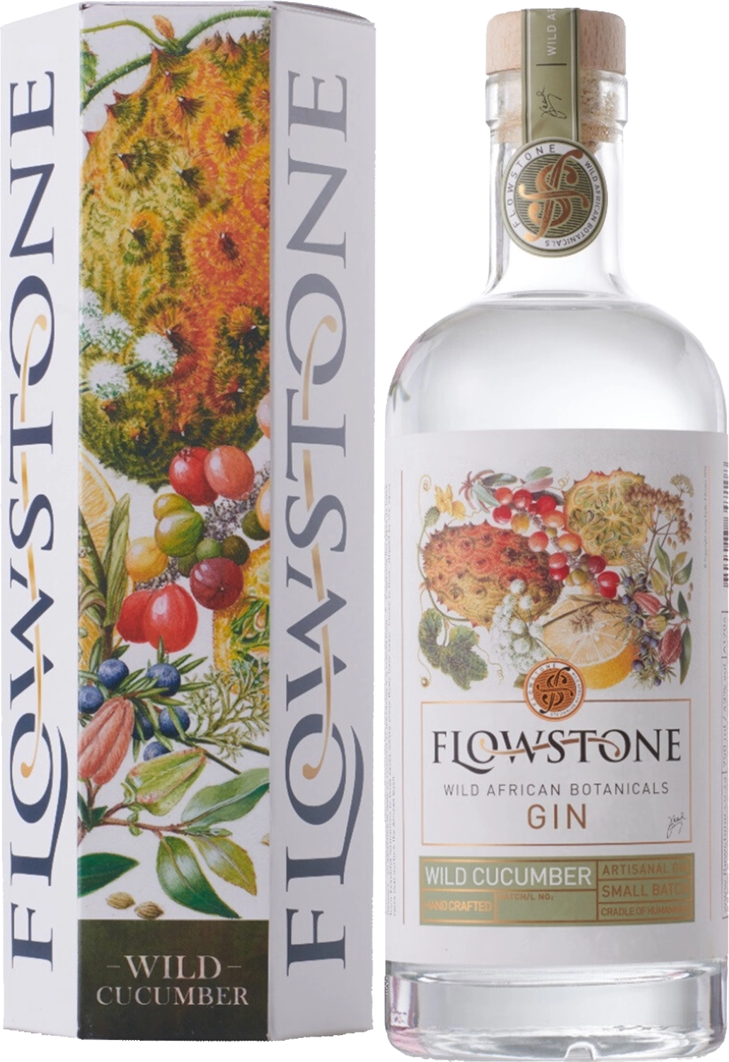 Флоустон Дикий Огурец в подарочной упаковке 0.75 л