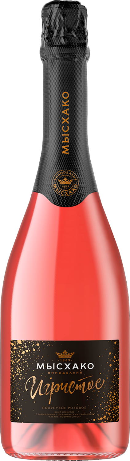 Игристое вино и шампанское Myskhako Sparkling Rose Demi-Sec Kuban. Novorossiysk Myskhako Sparkling Rose Demi-Sec Kuban. Novorossiysk