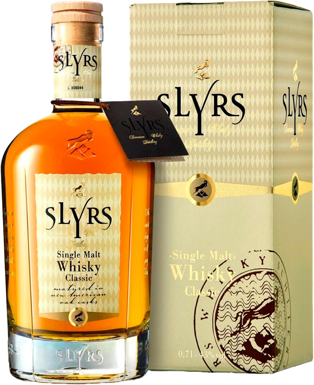 Шлирс Сингл Молт Классик солодовый виски в подарочной упаковке 0.7 л