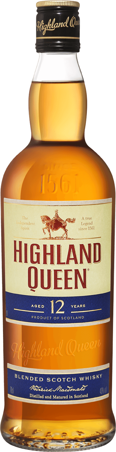 Хайлэнд Куин Блендед 12 лет купажированный виски в подарочной упаковке - 0.7 л