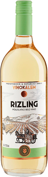 Rizling Poluslatko Vino Kalem, 1 л в Новосибирске