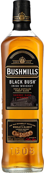 Bushmills Black Bush Sherry Cask Reserve Irish Whiskey, 0.7 л в Новосибирске