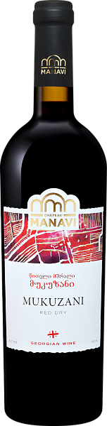 Вино Mukuzani Chateau Manavi, 0.75 л в Новосибирске