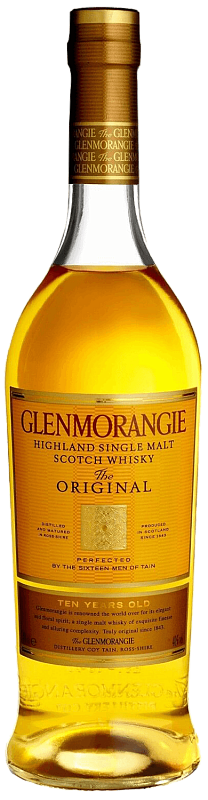 Гленморанджи Ориджинал шотландский односолодовый виски 10 лет в подарочной упаковке 0.35 л