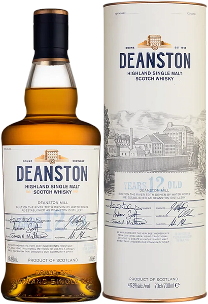 Deanston Highland Single Malt Scotch Whisky 12 y.o. (gift box), 0.7 л в Новосибирске