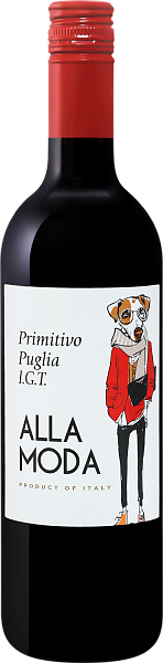 Alla Moda Primitivo Puglia IGT San Matteo, 0.75 л в Новосибирске