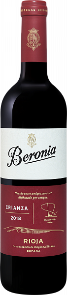 Вино Crianza Rioja DOCа Beronia, 0.75 л