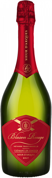 Blason Rouge Brut Cremant de Limoux AOC Sieur d'Arques, 0.75 л в Новосибирске