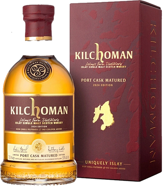 Kilchoman Port Cask Matured Single Malt Scotch Whisky в подарочной упаковке, 0.7 л в Новосибирске