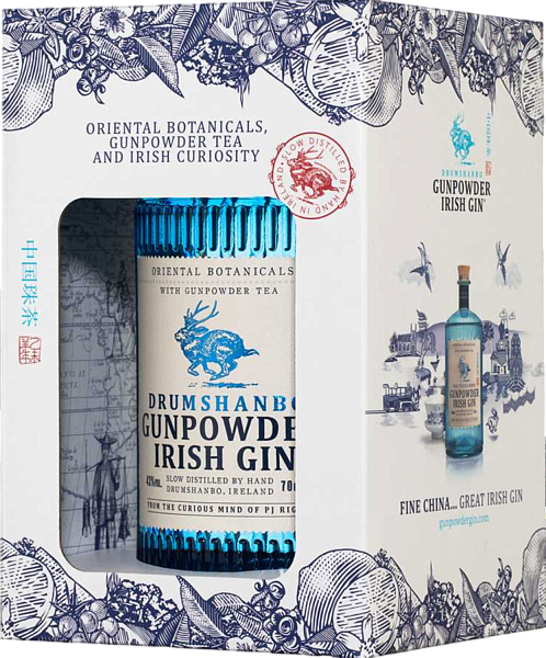 Drumshanbo Gunpowder Irish Gin (gift box), 0.7 л в Новосибирске