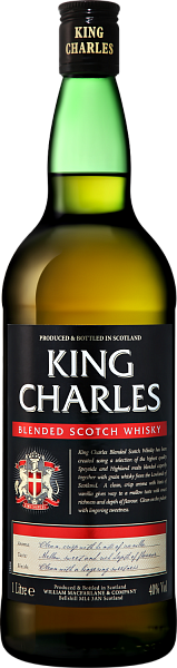 King Charles Blended Scotch Whisky, 1 л в Новосибирске