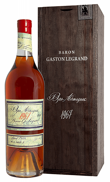 Baron Gaston Legrand 1967 Bas Armagnac (Подарочная упаковка), 0.7 л в Новосибирске