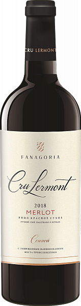 Cru Lermont Merlot Sennoy Fanagoria, 0.75 л в Новосибирске