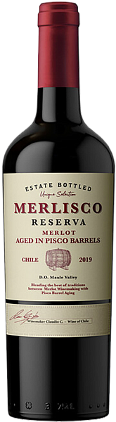 Merlisco Reserva Central Valley DO Bodegas y Vinedos de Aguirre, 0.75 л в Новосибирске