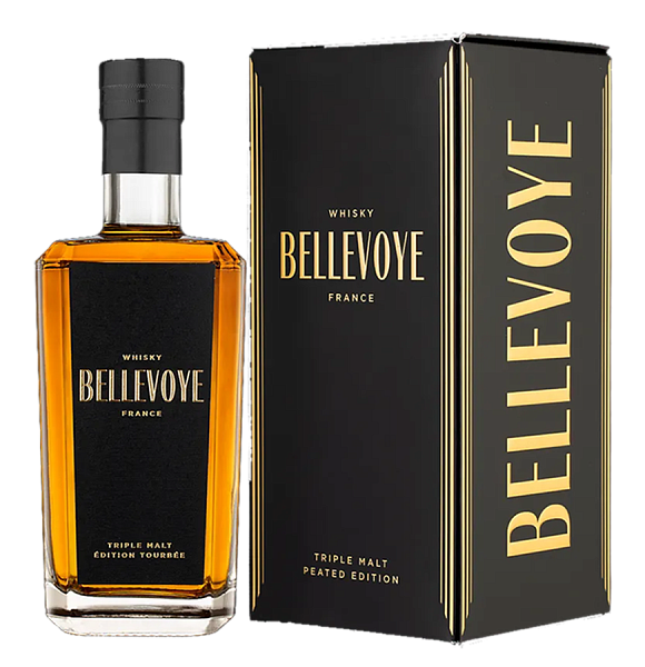 Bellevoye Edition Tourbee Blended French Whisky (gift box), 0.7 л в Новосибирске