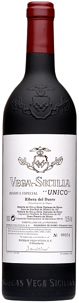 Unico Reserva Especial Ribera del Duero DO Vega Sicilia, 0.75 л в Новосибирске