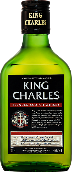King Charles Blended Scotch Whisky, 0.2 л в Новосибирске