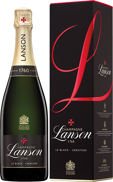 Lanson Le Black Creation Brut Champagne AOC (gift box), 0.75 л в Новосибирске