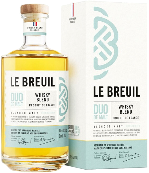 Le Breuil Duo de Malt Blend (gift box), 0.7 л в Новосибирске