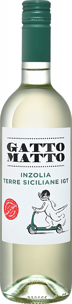 Gatto Matto Inzolia Terre Siciliane IGT Villa Degli Olmi, 0.75 л в Новосибирске