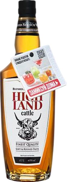 Highland Cattle Blended Scotch Whisky, 0.7 л в Новосибирске