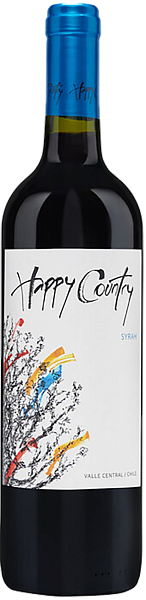 Happy Country Syrah Central Valley DO Bodegas y Vinedos de Aguirre, 0.75 л в Новосибирске
