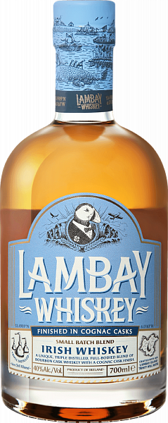Lambay Small Batch Blend Irish Whiskey 4 y.o., 0.7л